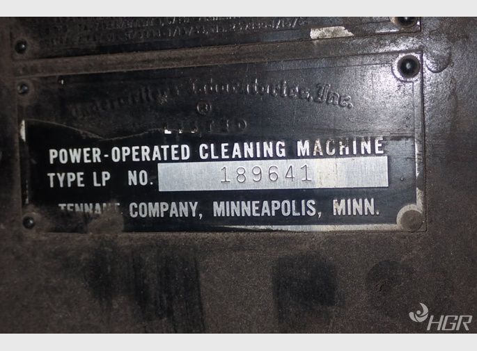 Tennant Power Sweeper