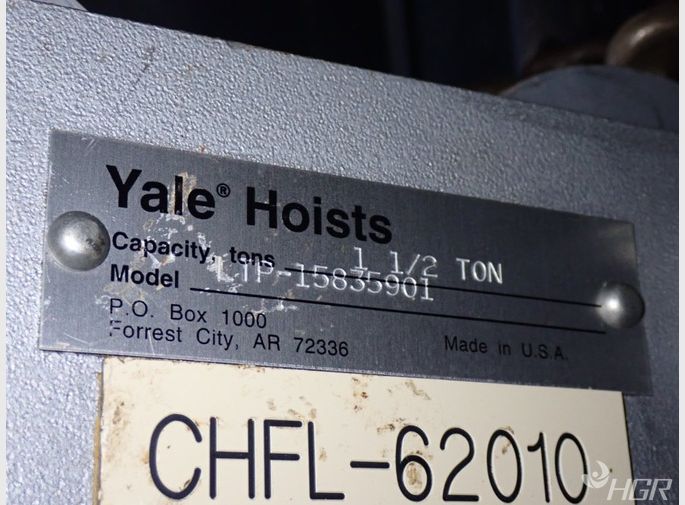 Yale Manual Chain Hoist