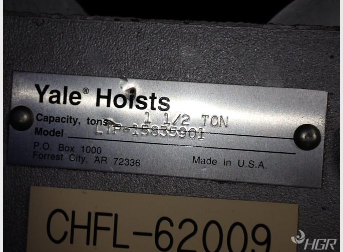 Yale Manual Chain Hoist