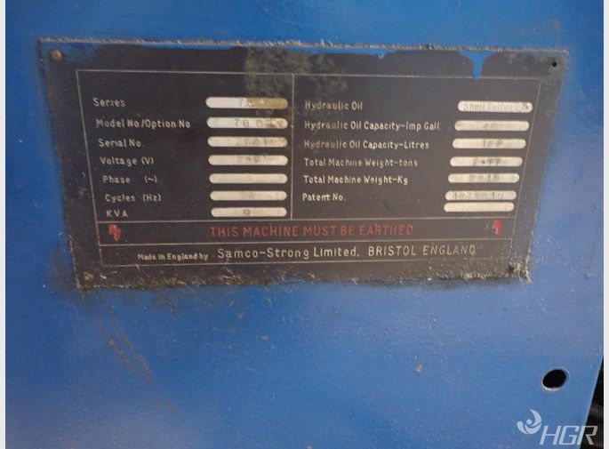 Samco Series 70 Die Cutter