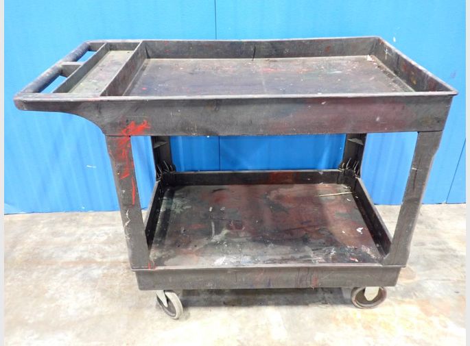 Uline Plastic Utility Cart