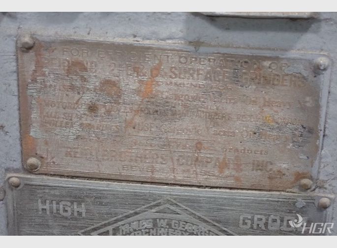 Reid Surface Grinder