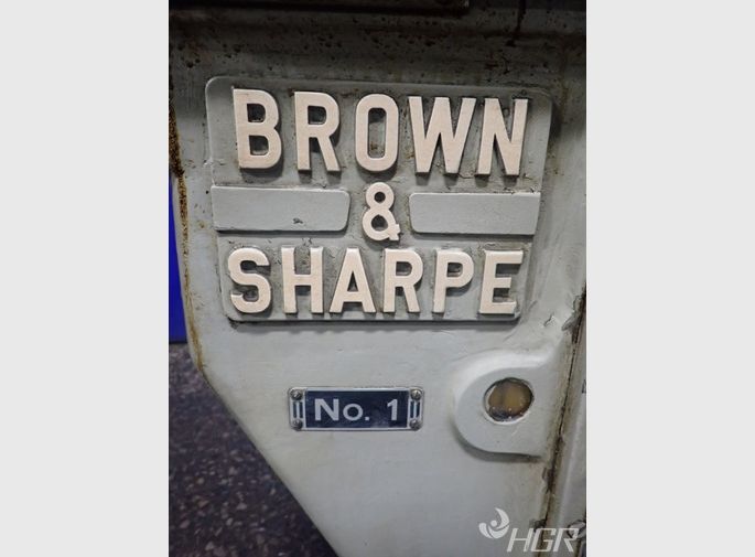 Brown  Sharpe Brown  Sharpe No 1 Tool  Cutter Grinder