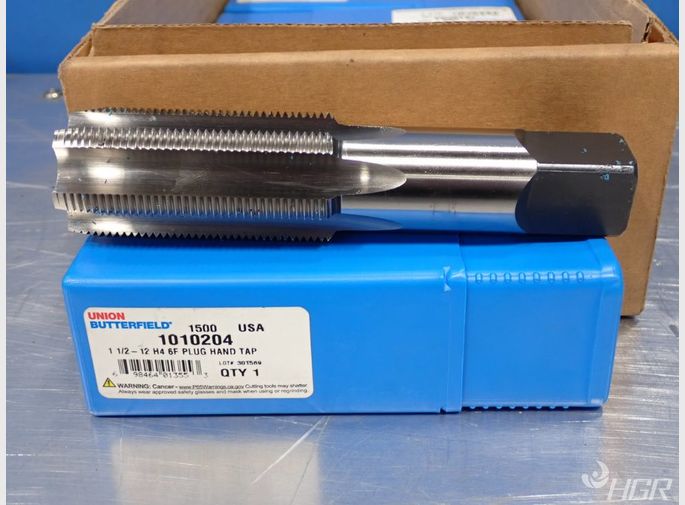 Union Butterfield Plug Hand Tap