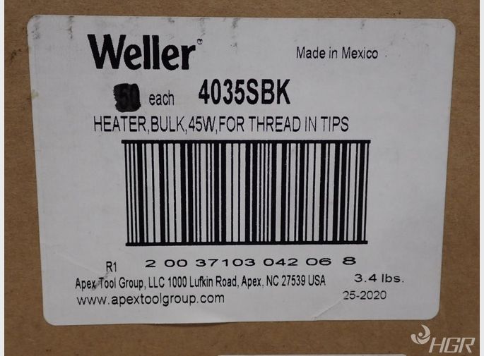 Weller Heater For Threadin Tips