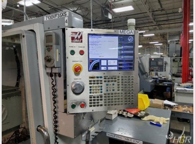 Used Haas Haas Vf3byt CNC Vertical Machining Center With Trunnion...