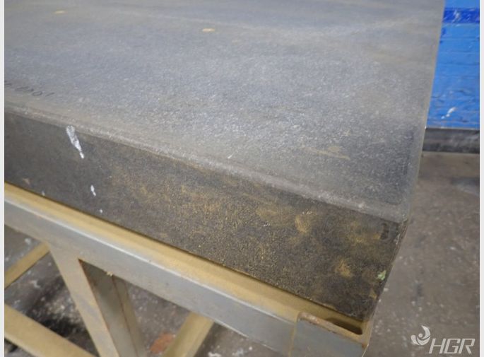 Used Granite Surface Plate HGR Industrial Surplus