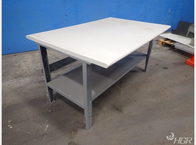 Used Uline Adjustable Work Table | HGR Industrial Surplus