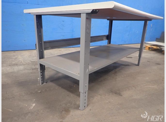 Used Uline Adjustable Work Table | HGR Industrial Surplus