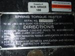 Owen Illinois Spring Torque Tester