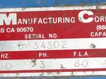 Emcequipment Manufacturing Corporation Parts Washer