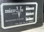 Microvu Video Measuring System