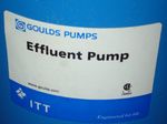 Goulds Pumps Submersible Pumpeffluent Pump