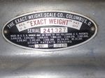 Exacto Weight Scale Company Scale