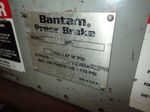 Bantam Press Brake
