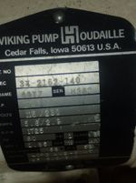 Viking Pump Houdaille Pump