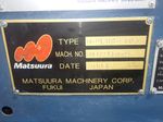 Matsuura Matsuura H Plus 405 Cnc Hmc