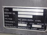 Matsuura Matsuura Raiif Cnc Vmc