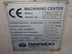 Daewoo Cnc Vmc