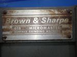 Brown  Sharpe Surface Grinder