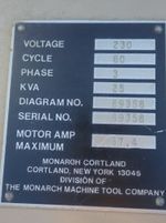 Monarch Monarch Vmc45 Cnc Vmc