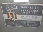 Jones  Lamson Optical Comparitor