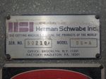 Herman Schwabe Inc Herman Schwabe Inc Dga Die Cutting Press