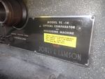 Jones  Lamson Optical Comparator