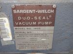 Sargentwelch Vacuum Pump