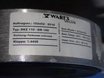 Warex Butterfly Valve W Actuator