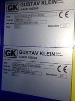 Gustav Kleinalv Gustav Kleinalv Estorage System 250kw Power Distribution Unit