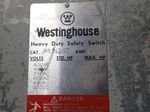 Westing House Fusible Disconnect