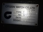 Citizen Citizen E25j Cnc Lathe
