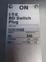 Ite Bus Plug