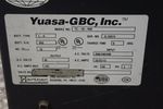 Yuasa Gbc Inc Battery Charger