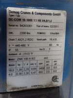 Demag Chain Hoist