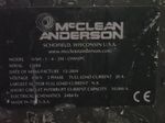 Mcclean Anderson Filament Winding Machine