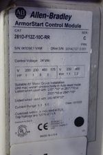 Allenbradley Starter Control