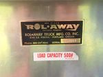 Rolaway Rolling Ladder Work Cart