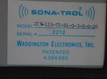 Waddington Electronics Sonar System