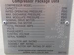 Ingersollrand Air Compressor