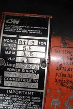 Cm Chain Hoist