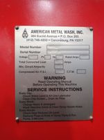 American Metal American Metal 9002 Parts Washer