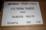 Wm Thermal Transfer Labels