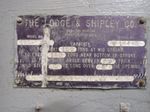 Lodge  Shipley Press Brake