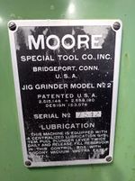Moore Moore No 2 Jig Grinder
