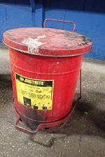 Justrite Oil Waste Can