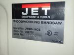 Jet Vertical Bandsaw