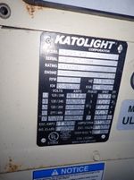 Katolight Corporation Standby Ac Generator