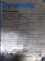 Eaton Dynamic Dynameter  Motor